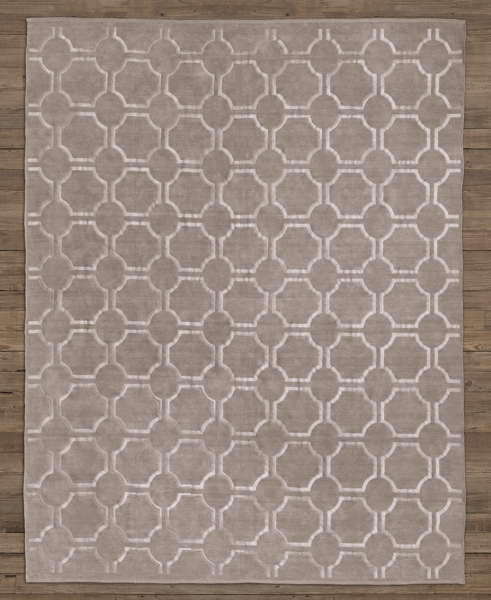 Maxime Embroidered Chenille Rug