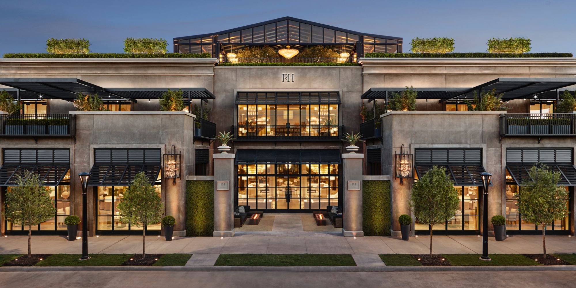 Rh Rooftop Restaurant At Rh Dallas Rh