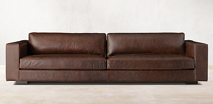 Sofa Collections Rh, Rh Barclay Leather Sofa