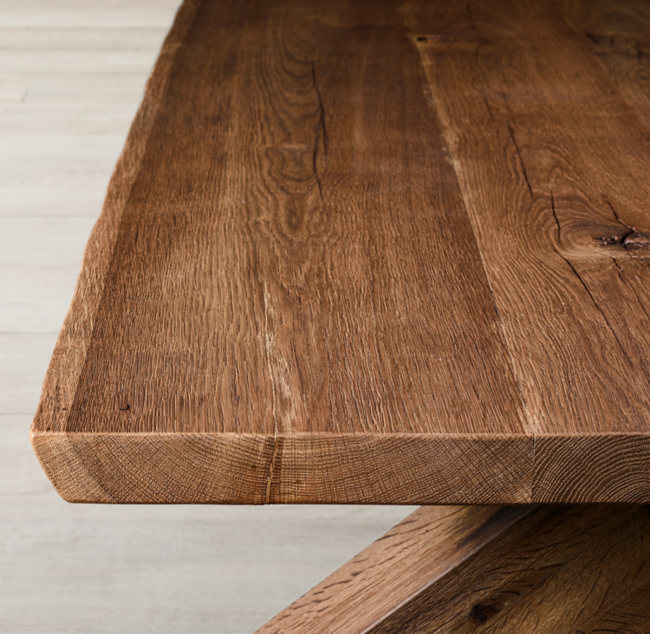 Oak Br l Live Edge Coffee Table