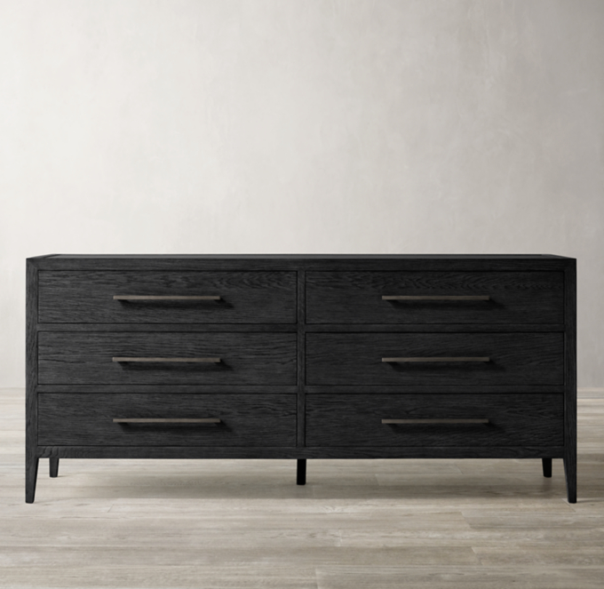 French Contemporary 6 Drawer Dresser