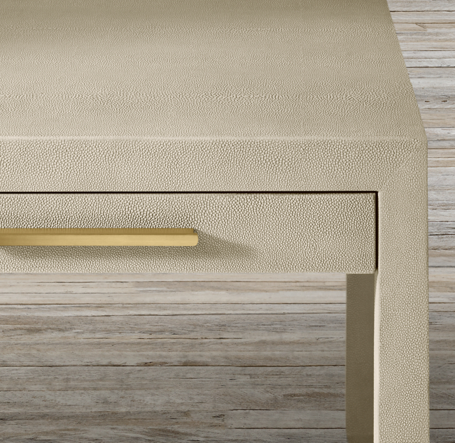 Graydon shagreen clearance desk