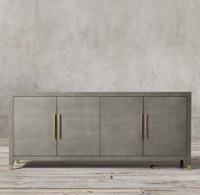 Restoration hardware shagreen deals sideboard